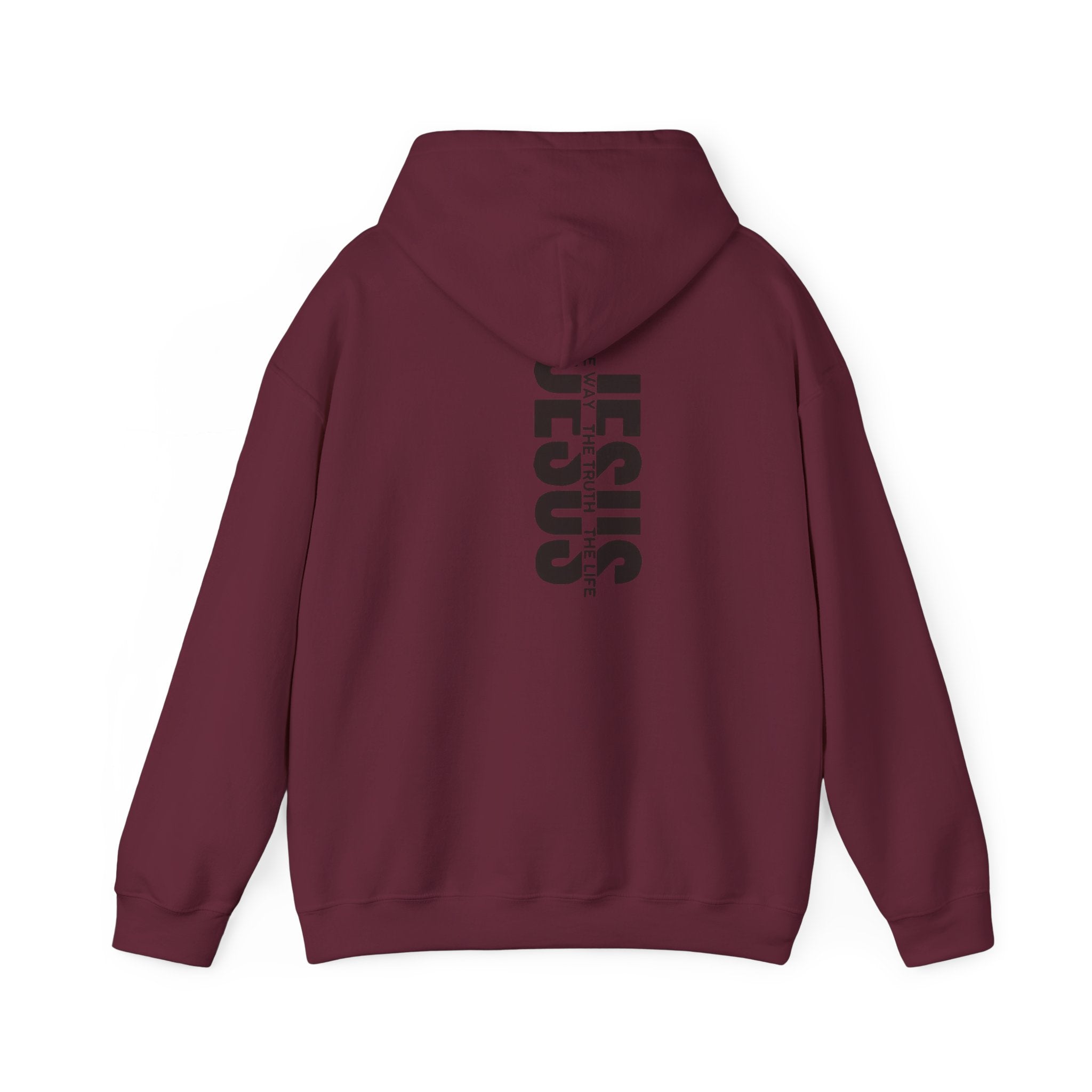 Minimalist Star Compass Hoodie — Subtle Vertical 'Navigate' Chest Design