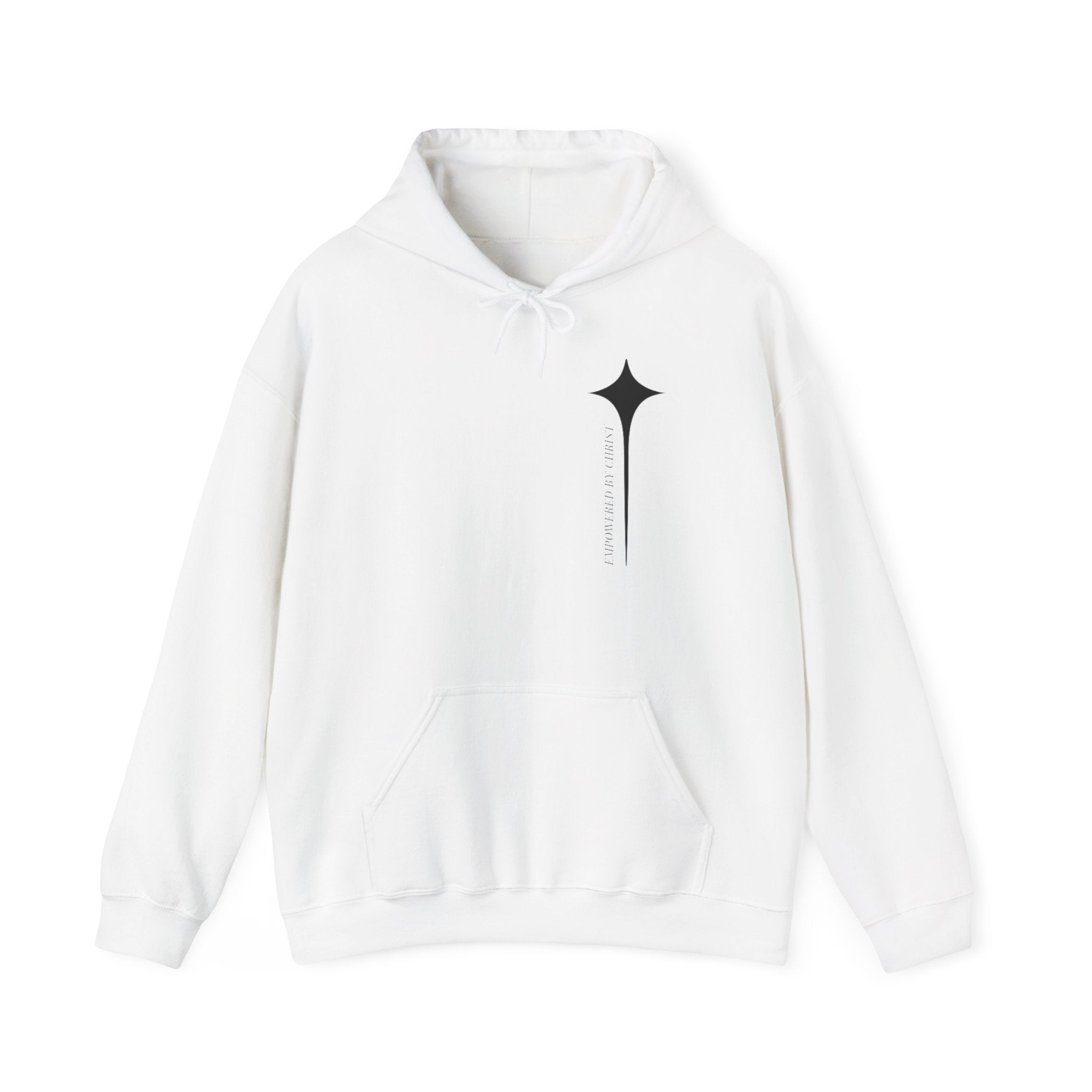 Minimal Star Hoodie — Subtle Spark Graphic Pullover