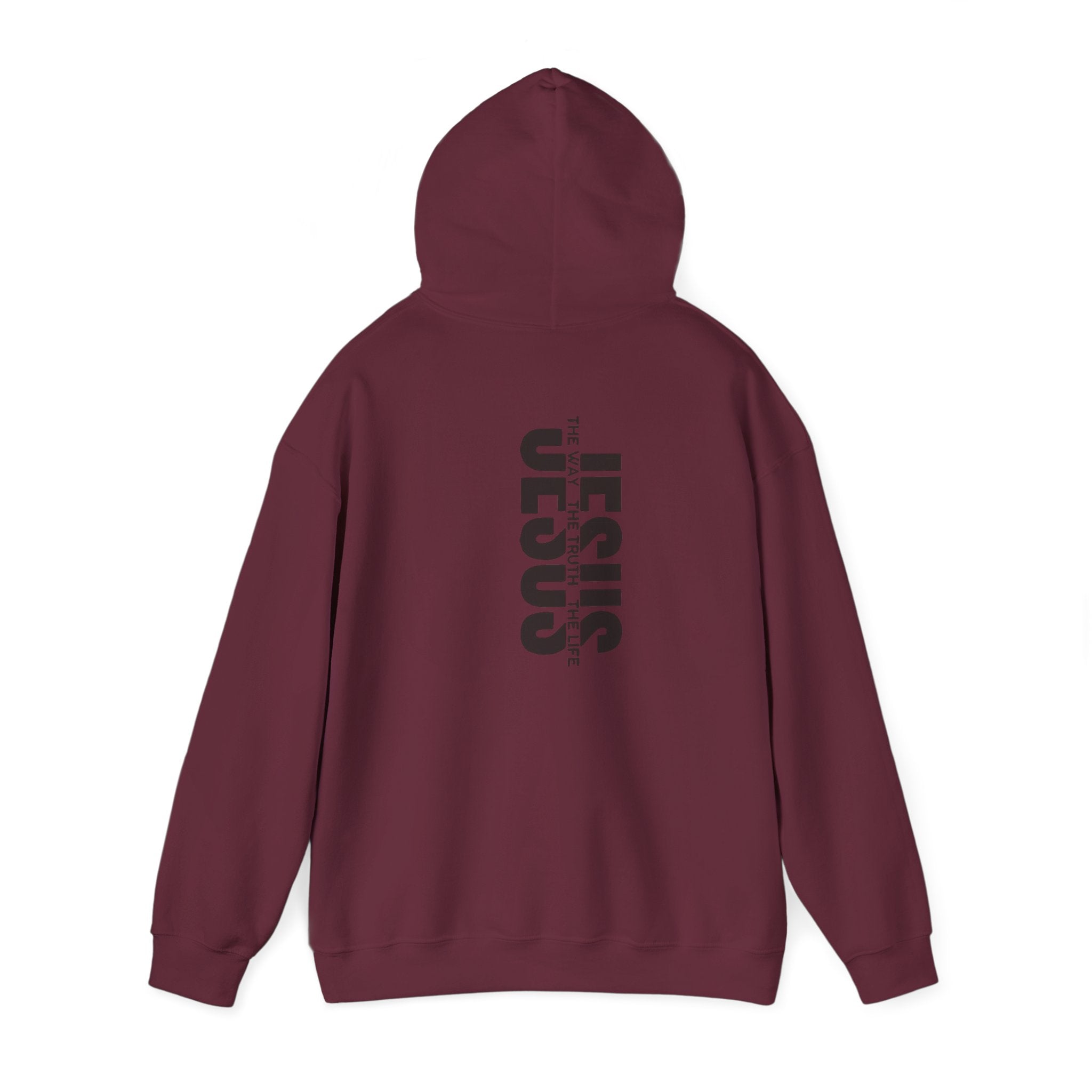 Minimalist Star Compass Hoodie — Subtle Vertical 'Navigate' Chest Design