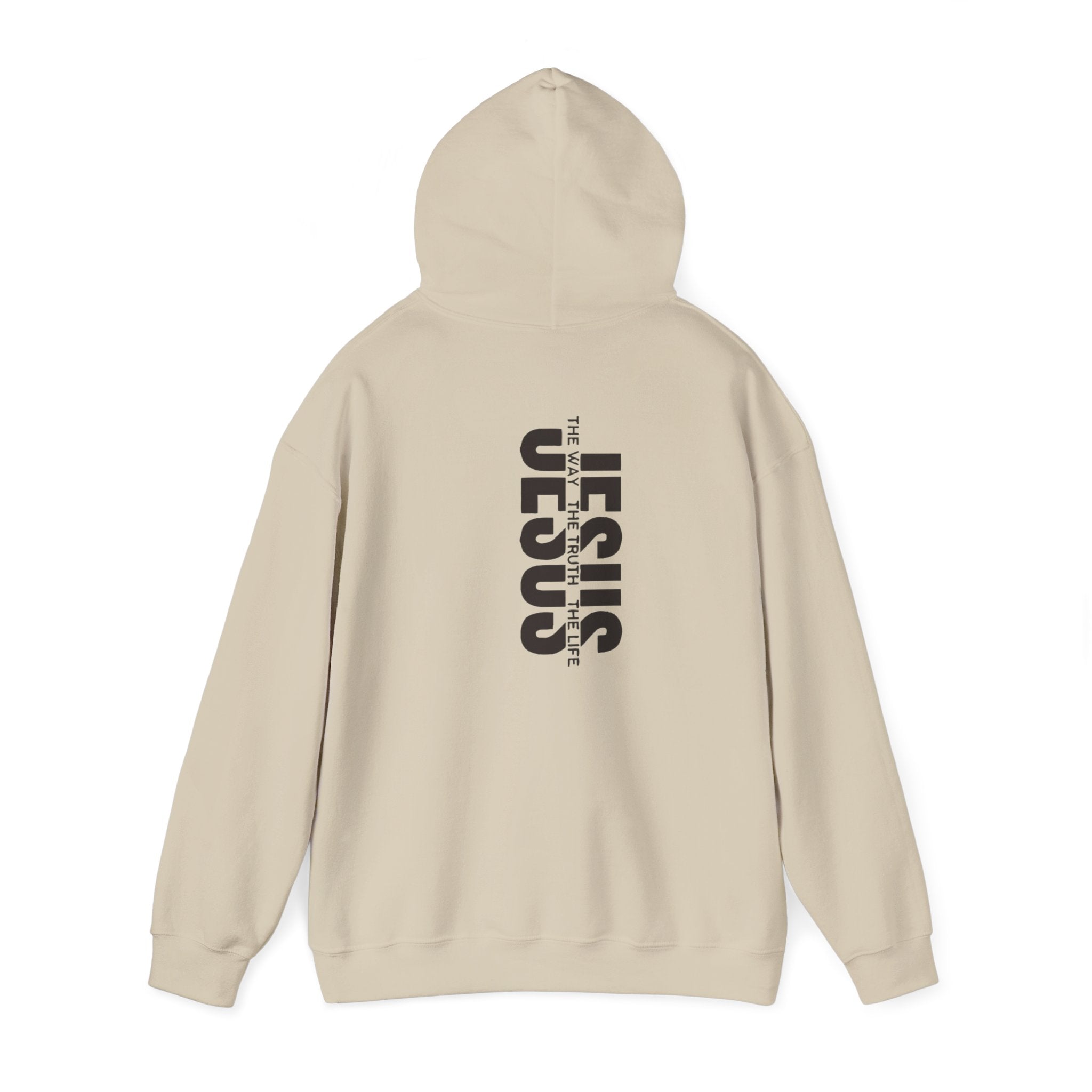 Minimalist Star Compass Hoodie — Subtle Vertical 'Navigate' Chest Design