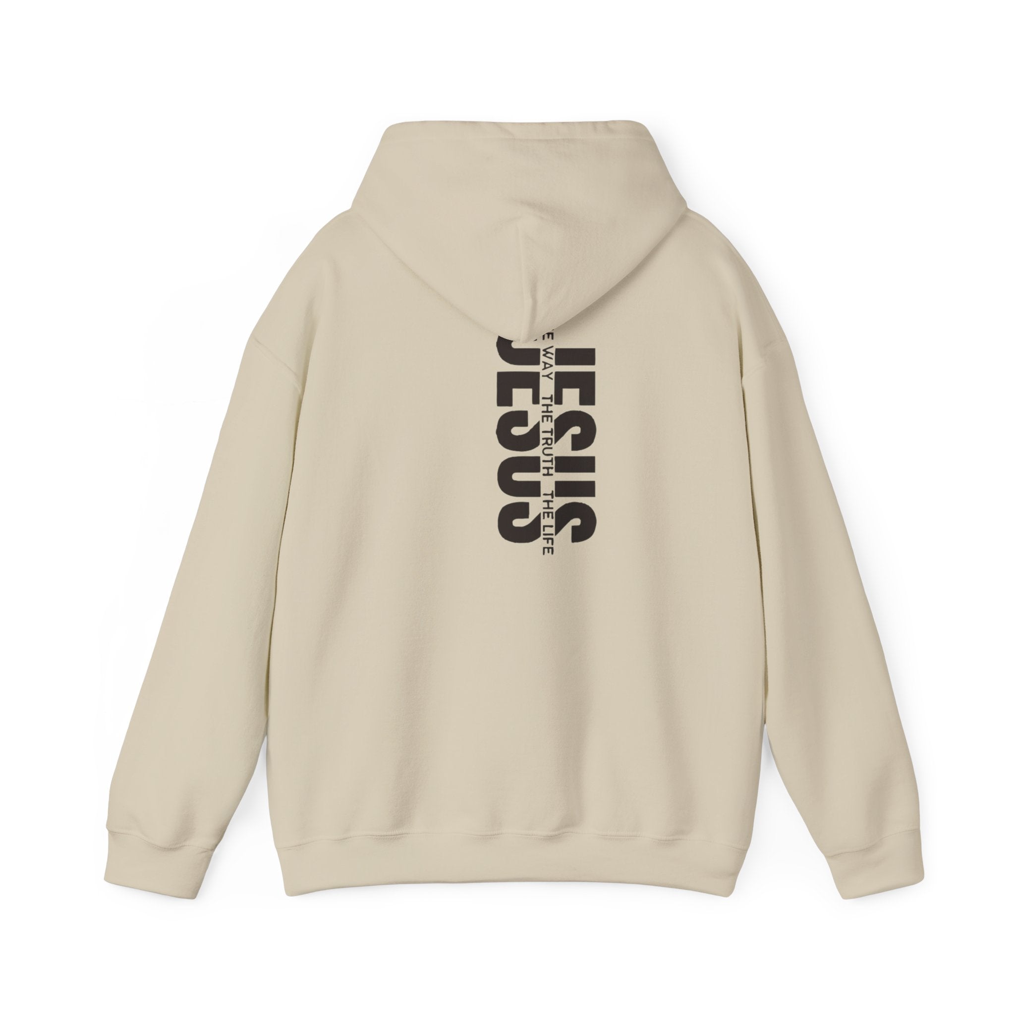 Minimalist Star Compass Hoodie — Subtle Vertical 'Navigate' Chest Design